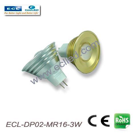 大功率LED射灯灯泡（MR16-3W）