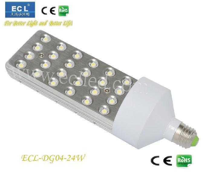 LED小路灯24W晶元普瑞芯片340度旋转灯头全铝材质
